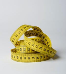 measuring tape. thinking about measuring differently.